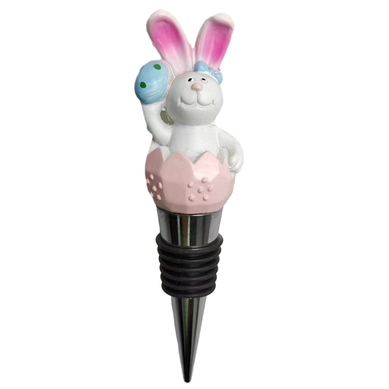Cute rabbit wine stopper wine bottle wine stopper champagne stopper