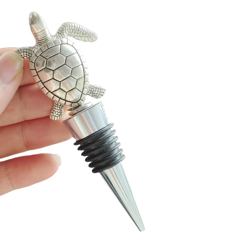 Creative Turtle wine stopper red wine bottle stopper household bottle mouth fresh-keeping sealant cr
