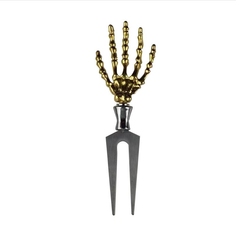 Golden palm modeling stainless steel cut