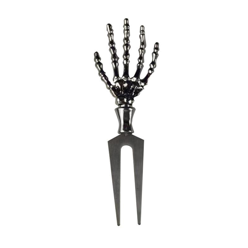 Silver palm modeling stainless steel cut