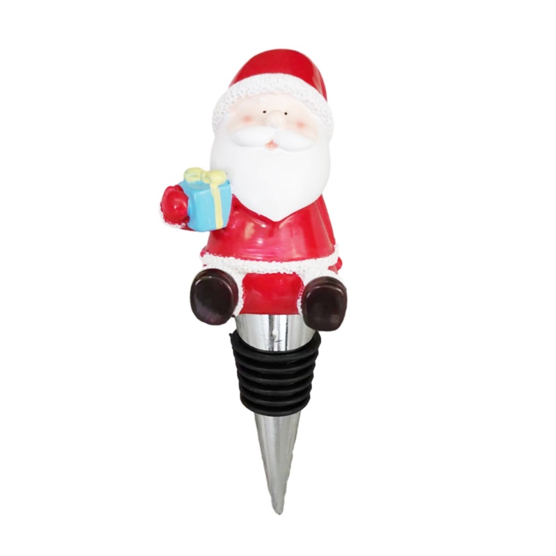 Creative Amazon Santa Corks Christmas gift good gift airtight sealed silicone vacuum plug