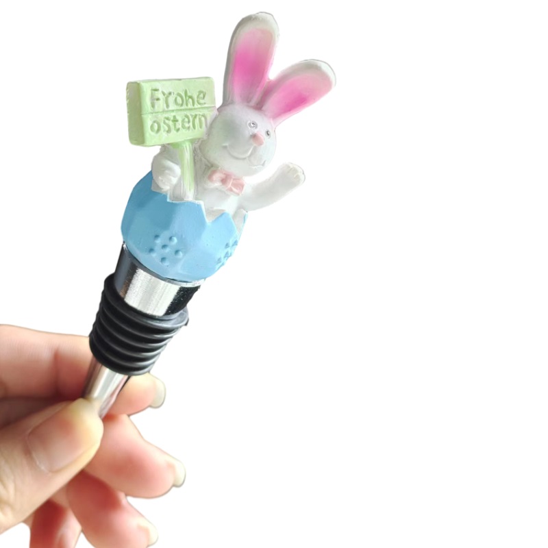 Easter cartoon cute bunny corks girls use to Cork wine bottles